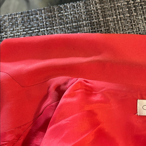 Casual Corner Bold Coral Skirt Set - Picture 5 of 6